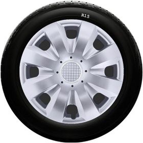 Skoda SKS-SJS 321 15 İnç 4 Adet Kırılmaz Jant Kapağı