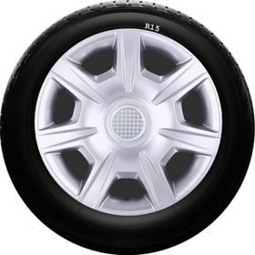 Skoda SKS-SJS 327 15 İnç 4 Adet Kırılmaz Jant Kapağı
