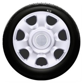 Skoda SKS-SJS 336 15 İnç 4 Adet Kırılmaz Jant Kapağı