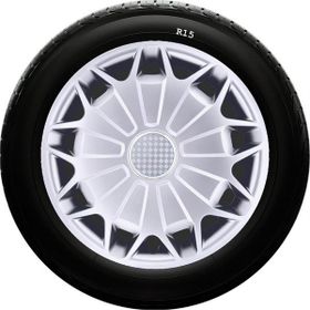 Skoda SKS-SJS 338 15 İnç 4 Adet Kırılmaz Jant Kapağı