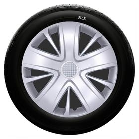 Skoda SKS-SJS 341 15 İnç 4 Adet Kırılmaz Jant Kapağı