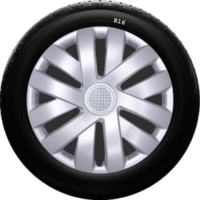 Skoda SKS-SJS 409 16 İnç 4 Adet Kırılmaz Jant Kapağı