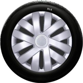 Skoda SKS-SJS 409 16 İnç 4 Adet Kırılmaz Jant Kapağı