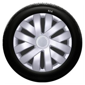 Skoda SKS-SJS 409 16 İnç 4 Adet Kırılmaz Jant Kapağı