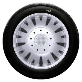 Skoda SKS-SJS 410 16 İnç 4 Adet Kırılmaz Jant Kapağı