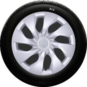 Skoda SKS-SJS 416 16 İnç 4 Adet Kırılmaz Jant Kapağı
