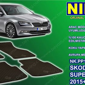Skoda Super B 2015 Sonrası Paspas