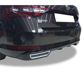 Skoda Super B Plastik Egzoz Görünümlü Difüzör