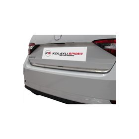 Skoda Super B8 2015- Krom Bagaj Alt Çıtası