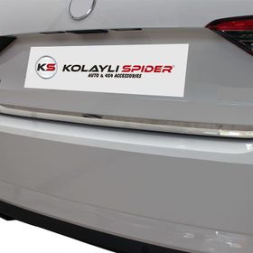 Skoda Super B8 2015- Krom Bagaj Alt Çıtası