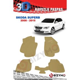 Skoda SuperB 2004 Model 3D Havuzlu Paspas