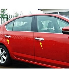 Skoda Superb 2009 2012 Paslanmaz Çelik 4 Kapı Krom Kapı Kolu