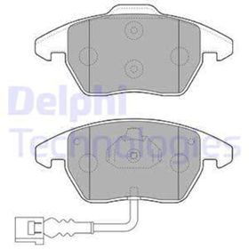 Skoda Superb 2010/2012 155,2x72,7x19,3 Kablolu Ön Fren Balatası