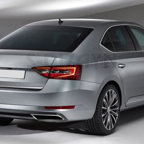 Skoda Superb 2015 Üzeri 7218030 Krom Bagaj Alt Çıtası