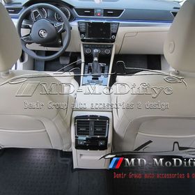 Skoda SuperB 2017 Model 3D Havuzlu Paspas