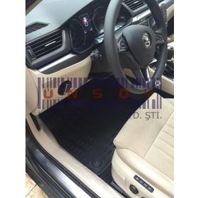 Skoda SuperB 2018 Model 3D Havuzlu Paspas