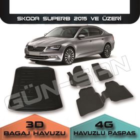 Skoda Superb 4D Bagaj Havuzu