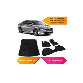 Skoda Superb 4D Bagaj Havuzu