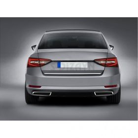 Skoda Superb Paslanmaz 2015 Üzeri Krom Bagaj Alt Çıtası