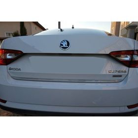 Skoda Superb Paslanmaz 2015 Üzeri Krom Bagaj Alt Çıtası