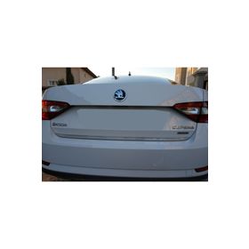 Skoda Superb Paslanmaz 2015 Üzeri Krom Bagaj Alt Çıtası