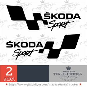 Skoda Yan Sport Oto Sticker