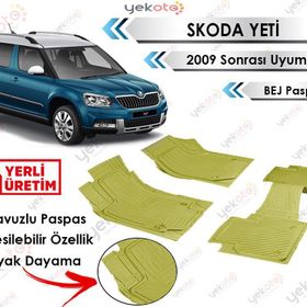 Skoda Yeti 2009 Profesyonel Bej Paspas