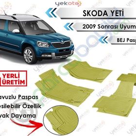 Skoda Yeti 2009 Profesyonel Bej Paspas