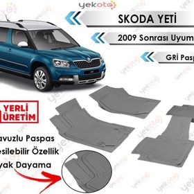 Skoda Yeti 2009 Profesyonel Gri Paspas