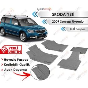 Skoda Yeti 2009 Profesyonel Gri Paspas