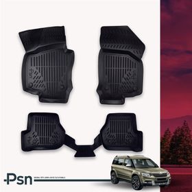 Skoda Yeti 2009 Profesyonel Siyah Paspas