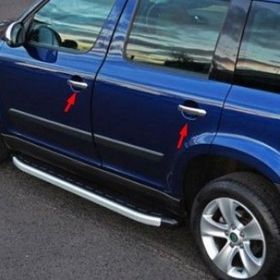 Skoda Yeti Paslanmaz Çelik 4 Kapı Krom Kapı Kolu