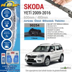 Skoda Yeti RBW 2009-2016 Muz Silecek Takımı