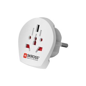 Skross World to Europe Beyaz Seyahat Adaptörü
