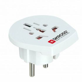 Skross World to Europe Beyaz Seyahat Adaptörü