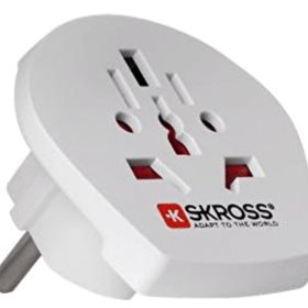 Skross World to Europe Beyaz Seyahat Adaptörü