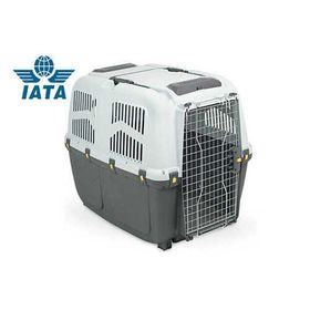 Skudo 7 Iata Tekerleksiz Plastik 105x73x76 cm Kedi ve Köpek Taşıma Kafesi