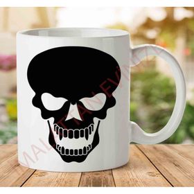 Skull Tattoo Png Clipart Baskılı Kupa Bardak