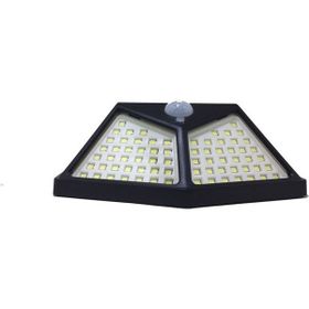Skygo 100 COB LED'li Güneş Enerjili Sensörlü Duvar ve Bahçe Lambası