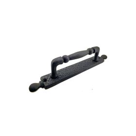 Skygo 223x33 mm Oksit Antika Tarz Dekoratif Pirinç Misket Çekme Kapı Kolu