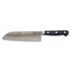 Skygo 61950 18 cm Sıcak Dövme Oluklu Santoku Şef Bıçağı