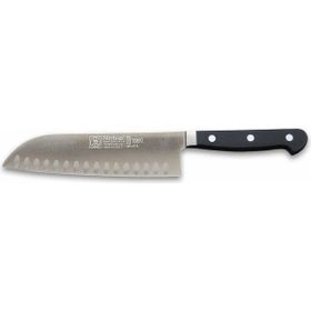 Skygo 61950 18 cm Sıcak Dövme Oluklu Santoku Şef Bıçağı