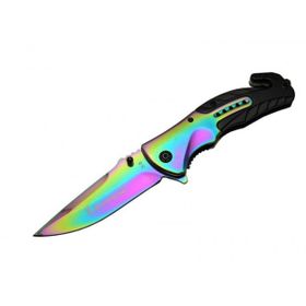 Skygo Browning 3-8 Gökkuşağı 22 cm Manuel Kemerlikli Çakı