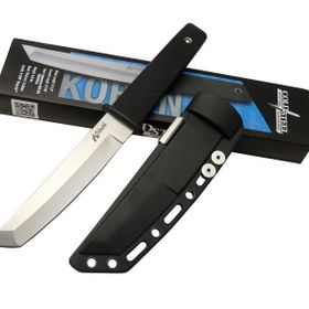 Skygo Cold Steel AUS 8A Kobun Tanto 25 cm Kılıflı Kutulu Siyah Plastik Sap Outdoor Av Bıçağı