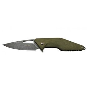 Skygo CRKT Division 4415-GRN 21 cm Yarı Otomatik Kemerlikli Kutulu Kamp Outdoor Çakı