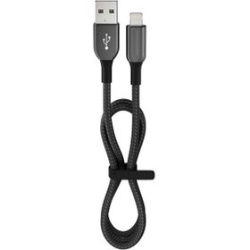 Skygo FC35 Siyah 12W 2.4A USB-A to Lightning 1.2 m Hızlı Şarj Kablosu
