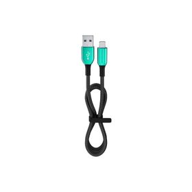 Skygo FC35 Yeşil 12W 2.4A USB-A to Lightning 1.2 mt Hızlı Şarj Kablosu