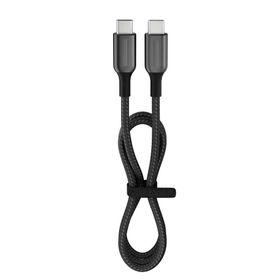 Skygo FC37 Siyah 60W 3A USB-C to Type-C 30 cm Hızlı Şarj Kablosu