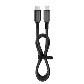 Skygo FC42 Siyah 27W 3A USB-C to Lighning 2 m Hızlı Şarj Kablosu