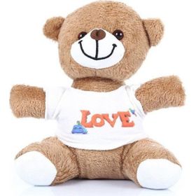 Skygo Love Tişörtlü Peluş Ayıcık